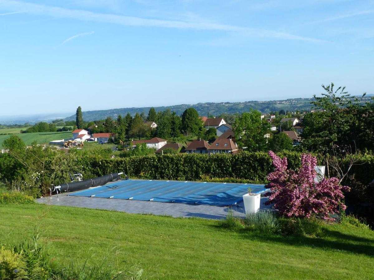Les Enselmes Bed & Breakfast Montagnieu  Eksteriør bilde